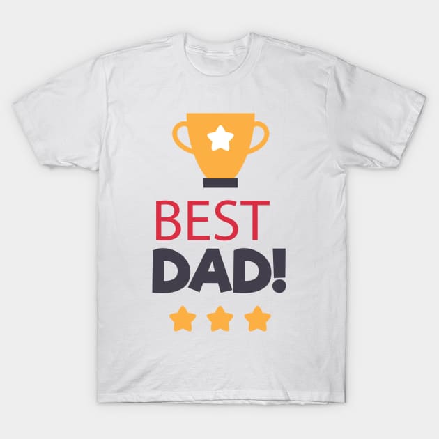 Best Dad T-Shirt gifts T-Shirt by Designhubb